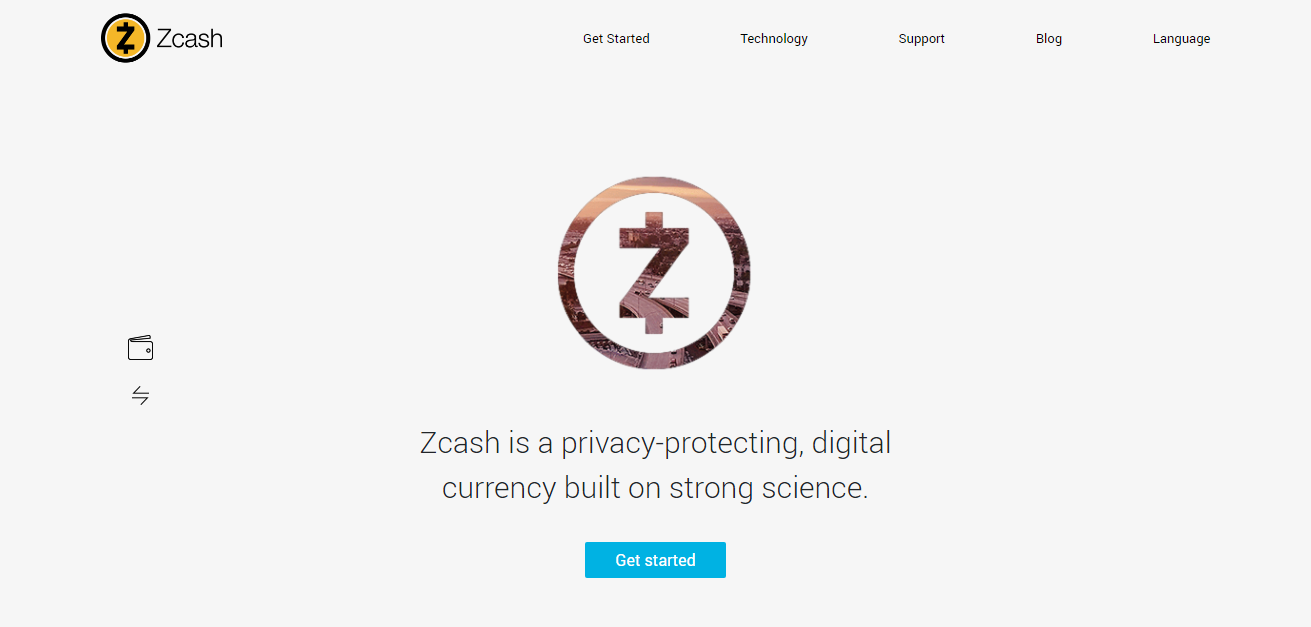 Zcash Homepage